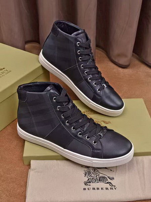 Burberry High-Top Fashion Men Shoes--033